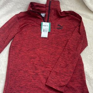 Puma Quarter Zip Boys Large, NWT